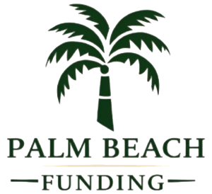 Palm Beach Funding logo – nationwide SBA, construction, and mortgage loan lender